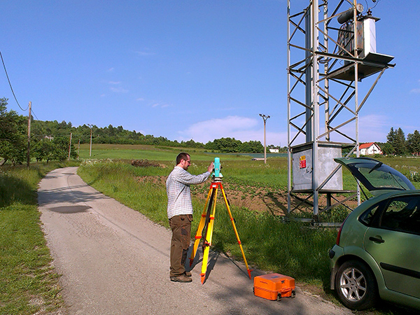 geodetické zameranie pre projekt